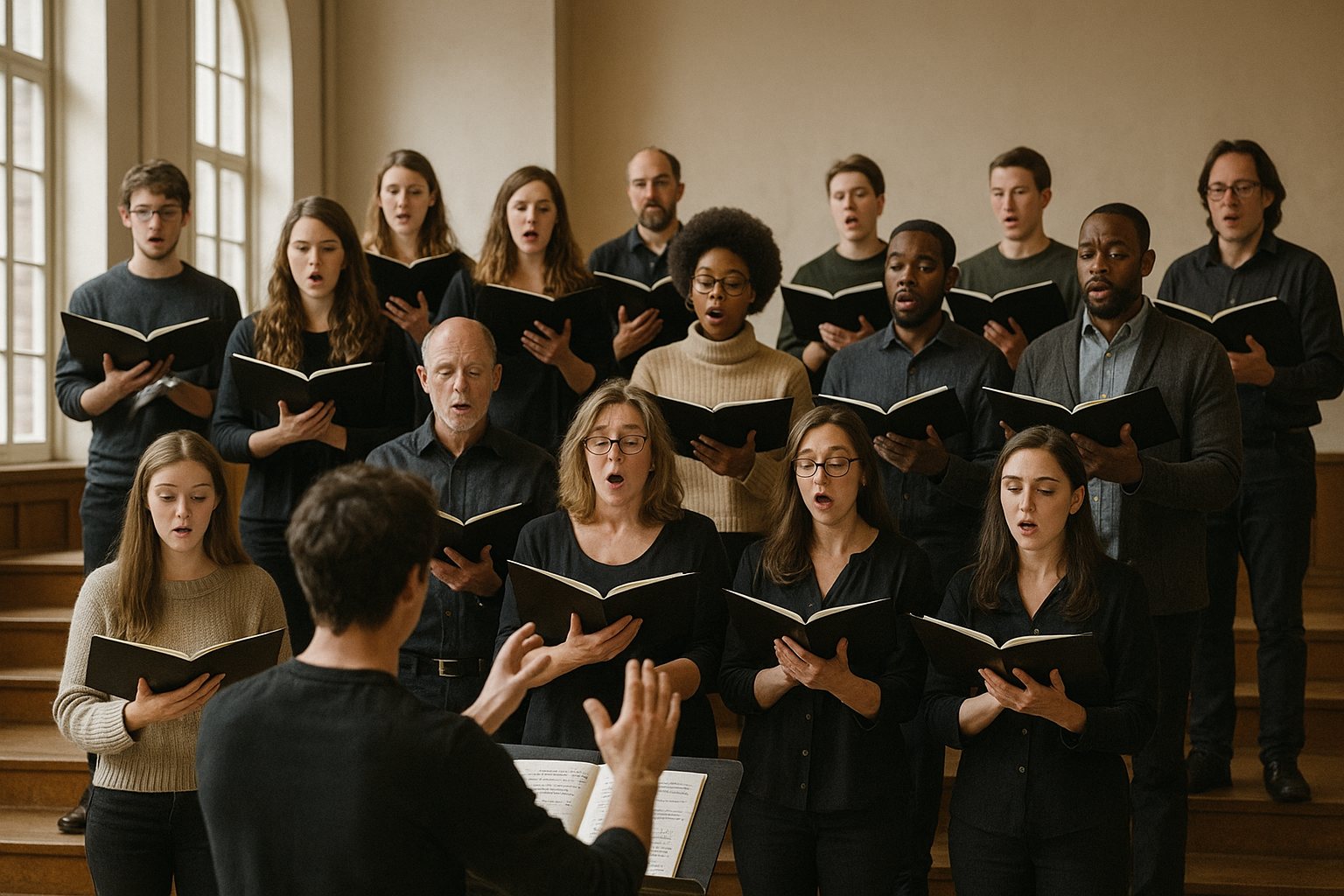 Probe des BachChor Tübingen