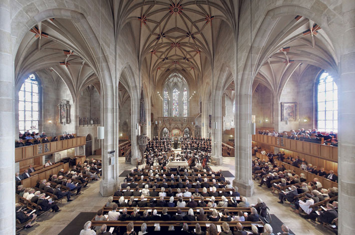 Trauerfeier in der Stiftskirche Tübingen